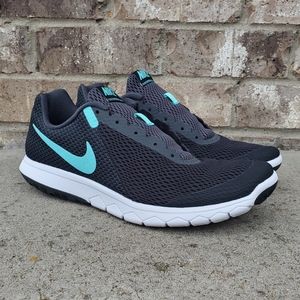 Nike Flex Experience RN 6 Womens Size 10 US Running Shoes Black/Teal